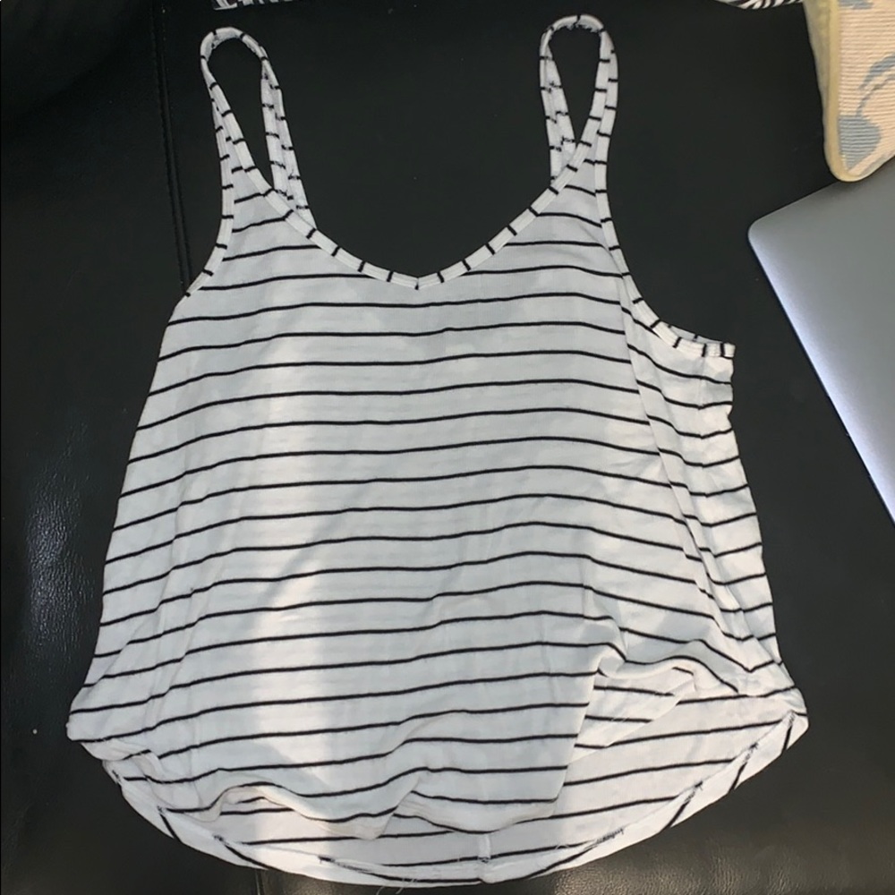 Garage Stripped Tank Top